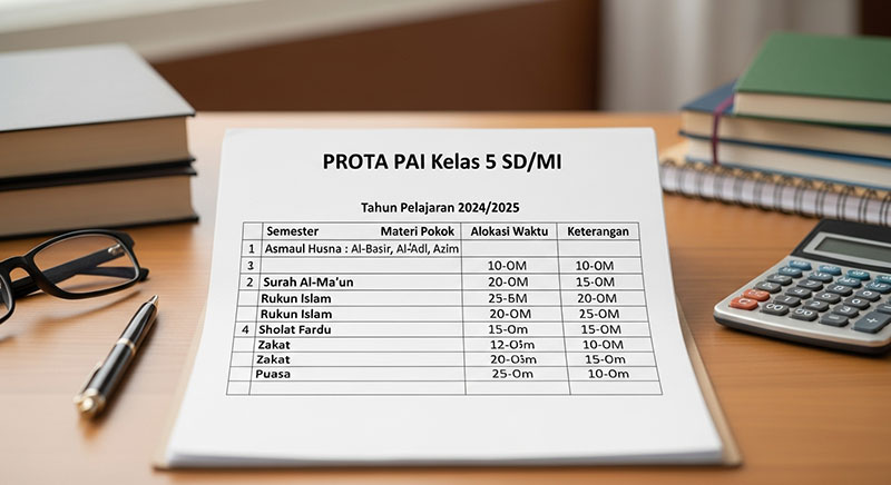 PROTA PAI Kelas 5