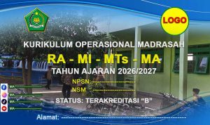 Template Kurikulum Operasional Madrasah