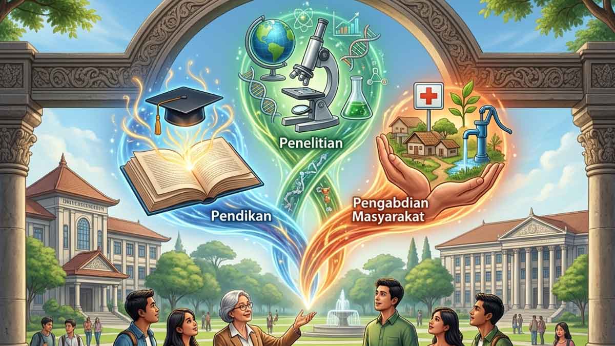 Panduan Lengkap Tridharma Perguruan Tinggi: Tugas Penting Dosen dan Mahasiswa 1 tiga pilar Tridharma Perguruan Tinggi
